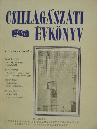 Almár Iván - Csillagászati Évkönyv 1956. [antikvár]
