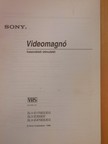 Sony videomagnó használati útmutató [antikvár]