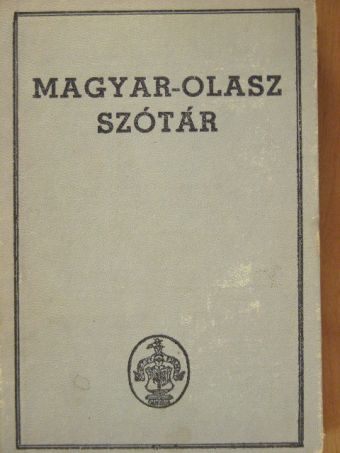 Magyar-olasz szótár [antikvár]