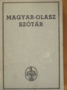 Magyar-olasz szótár [antikvár]
