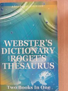 Webster's Dictionary and Roget's Thesaurus [antikvár]