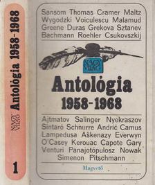 Fáy Árpád (szerk.) - Antológia 1958-1968 I. [antikvár]