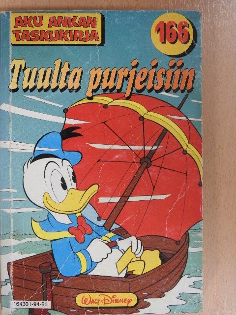 Walt Disney - Aku Ankan Taskukirja 166. [antikvár]