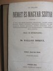 Dr. Ballagi Mór - Uj teljes német és magyar szótár [antikvár]