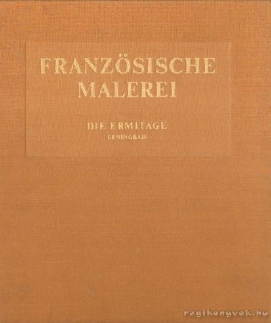 Französische Malerei [antikvár]