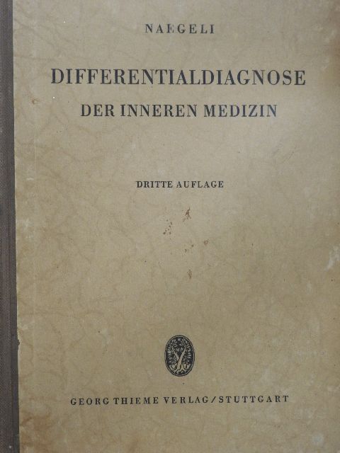 Differentialdiagnose der Inneren Medizin [antikvár]