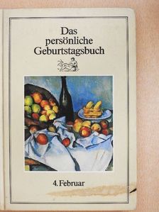 Dr. Reinhard Barth - Das persönliche Geburtstagsbuch, 4. Februar [antikvár]