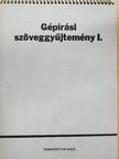Kökény Sándorné - Gépírási szöveggyűjtemény I. [antikvár]