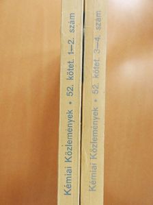 Benedek Pál - Kémiai Közlemények 1979/1-4. [antikvár]