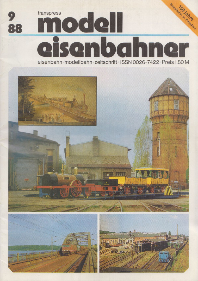 Wolf-Dietger Machel - Modelleisenbahner 1988/9. [antikvár]