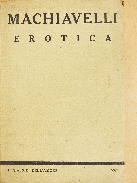 Niccoló Machiavelli - Erotica [antikvár]