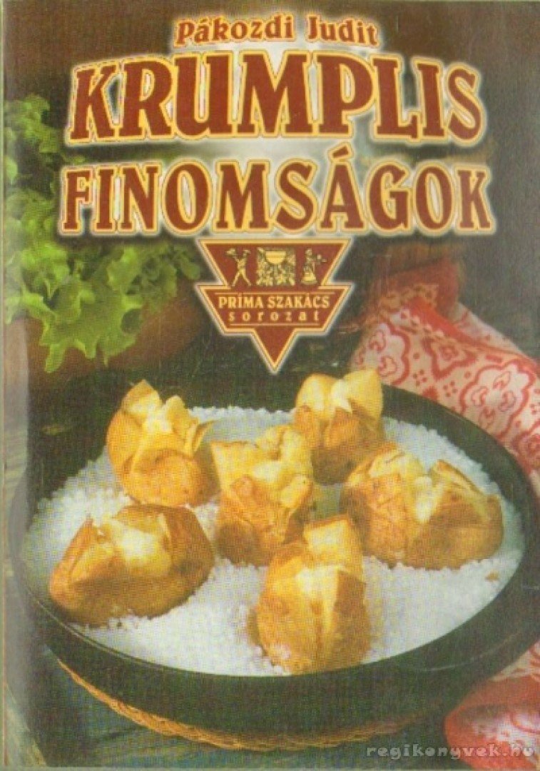 PÁKOZDI JUDIT - Krumplis finomságok [antikvár]
