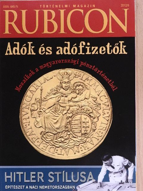 Béli Gábor - Rubicon 2012/6. [antikvár]