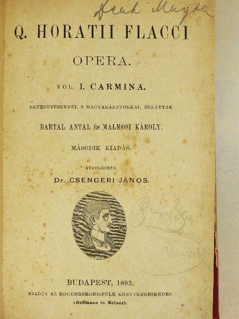 Quintus Horatius Flaccus - Q. Horatii Flacci opera I-II. [antikvár]