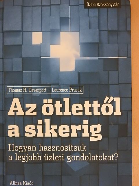 Laurence Prusak - Az ötlettől a sikerig [antikvár]