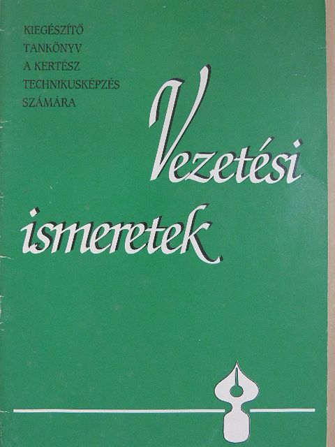 Vezetési ismeretek [antikvár]
