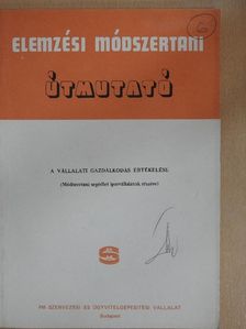 Tompa Miklós - A vállalati gazdálkodás értékelése [antikvár]