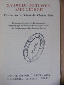 Sammle dein volk zur einheit [antikvár]