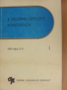 Katona B. - III. Vegyipari Gépészeti Konferencia I. (töredék) [antikvár]