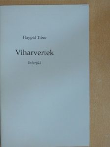 Haypál Tibor - Viharvertek [antikvár]