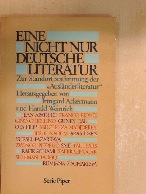 Güney Dal - Eine nicht nur deutsche Literatur [antikvár]