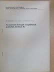 Dr. Bernát Iván - Az anaemiás betegek vizsgálatának gyakorlati kérdései III. [antikvár]