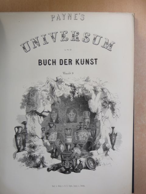 Payne's Universum und Buch der Kunst 9. (gótbetűs) [antikvár]