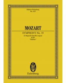 MOZART,W.A - SYMPHONIE D-DUR KV 385 (MIT MENUETT) TASCHENPARTITUR ANTIKVÁR