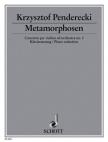 PENDERECKI - METAMORPHOSEN, CONCERTO PER VIOLINO ED ORCHESTRA NO.2 KLAVIERAUSZUG