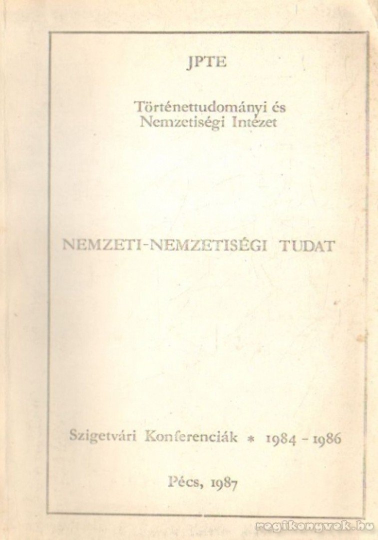 POLÁNYI IMRE - Nemzeti-nemzetiségi tudat [antikvár]