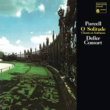 PURCELL - O SOLITUDE CHANTS ET ANTHEMS LP