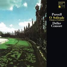 PURCELL - O SOLITUDE CHANTS ET ANTHEMS LP