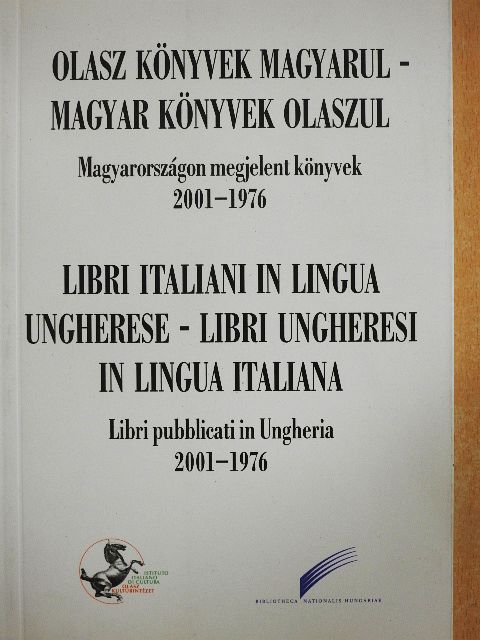 Olasz könyvek magyarul-Magyar könyvek olaszul [antikvár]