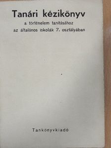 Dr. Nagy Erzsébet - Tanári kézikönyv 7. [antikvár]