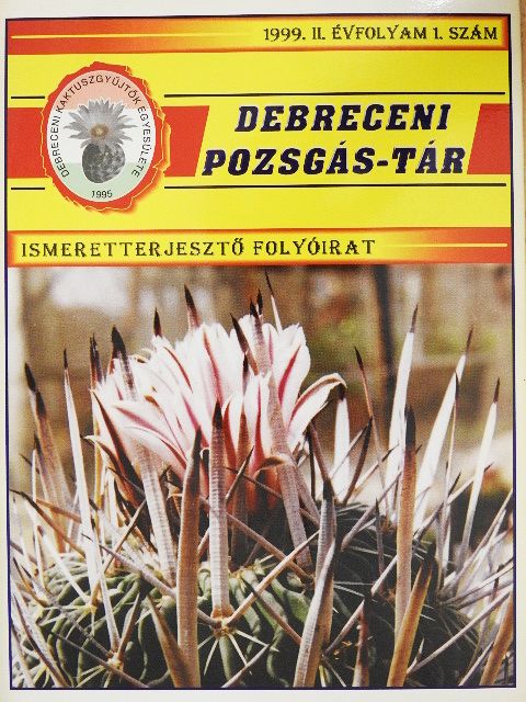 Barna János - Debreceni pozsgás-tár 1999/1. [antikvár]