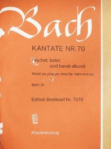 Johann Heermann - Kantate BWV 70-79. [antikvár]