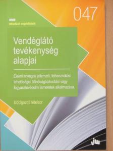 Vendéglátó tevékenység alapjai [antikvár]