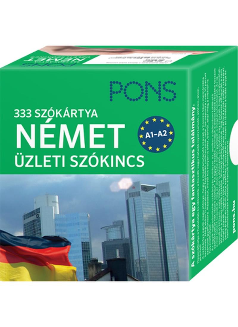 Klett Kiadó - Pons szókártyák - Német üzleti szókincs