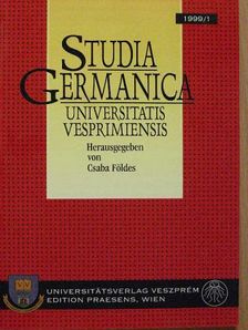 Ewa Drewnowska - Studia Germanica Universitatis Vesprimiensis 1999/1 [antikvár]