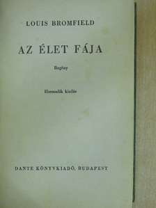 Louis Bromfield - Az élet fája [antikvár]