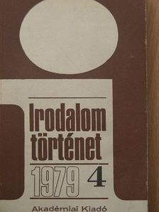 Bécsy Tamás - Irodalomtörténet 1979/4. [antikvár]
