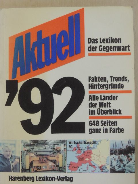 Johannes Ebert - Aktuell '92 [antikvár]