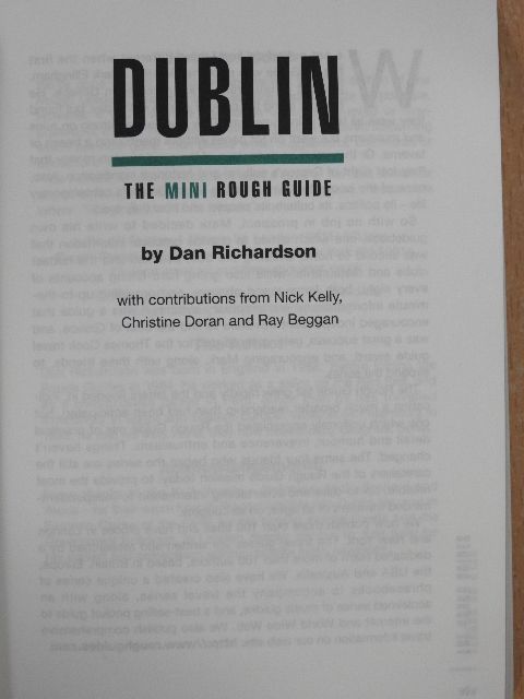 Dan Richardson - Dublin [antikvár]