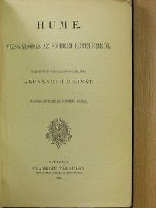 Hume - Vizsgálódás az emberi értelemről [antikvár]