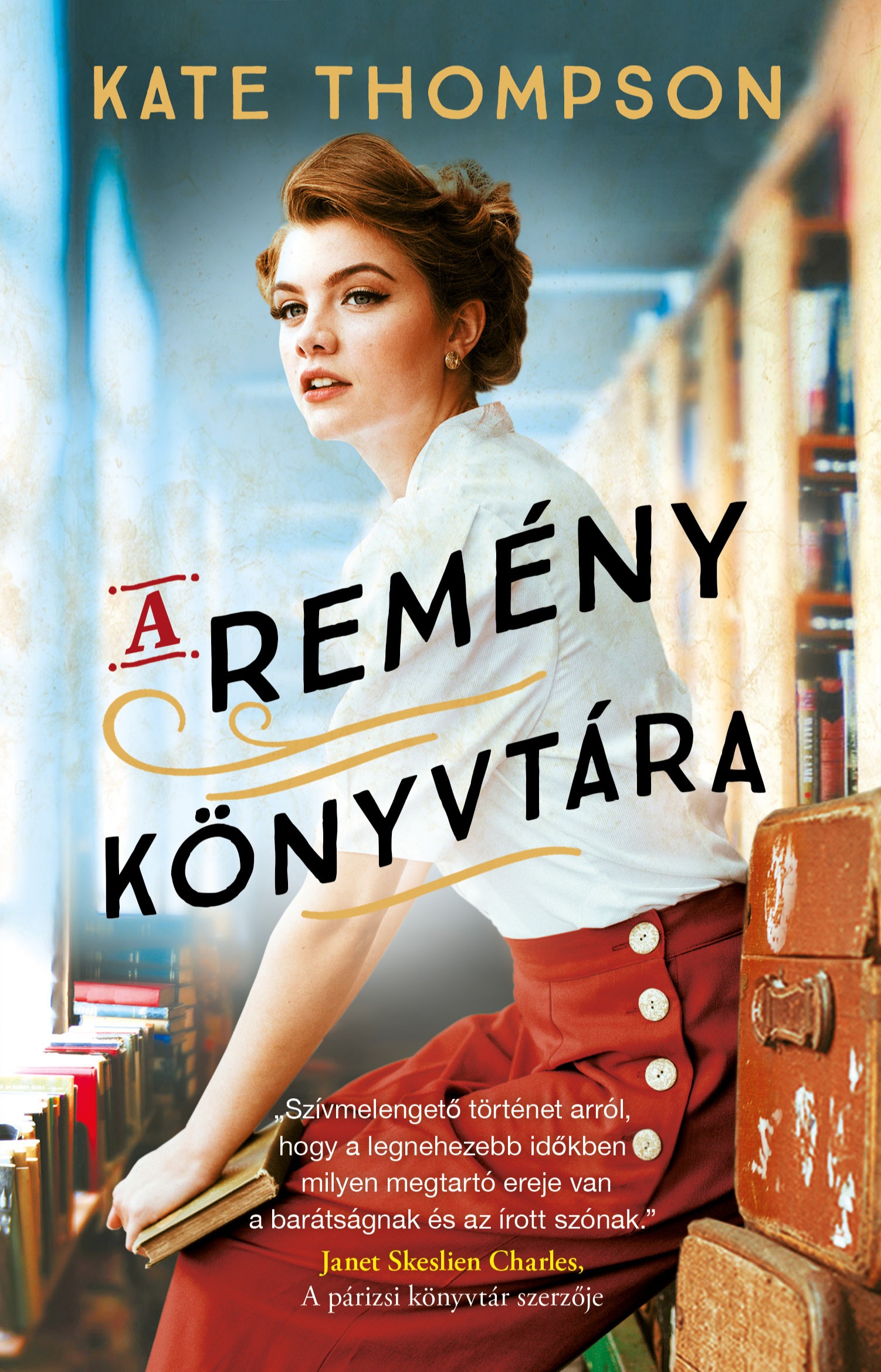 Kate Thompson - A remény könyvtára [eKönyv: epub, mobi]