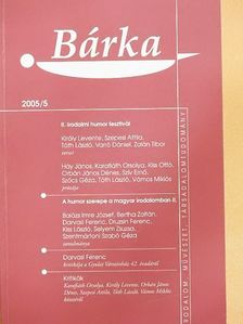 Balázs Imre József - Bárka 2005/5. [antikvár]