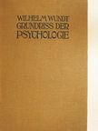 Wilhelm Wundt - Grundriss der Psychologie [antikvár]