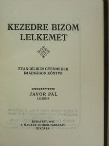 Kezedre bizom lelkemet [antikvár]
