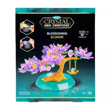 Készítsd magad: 3D-s virágzó bonsai - kristályokkal