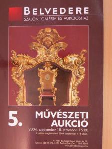 Belvedere 5. Művészeti aukció [antikvár]